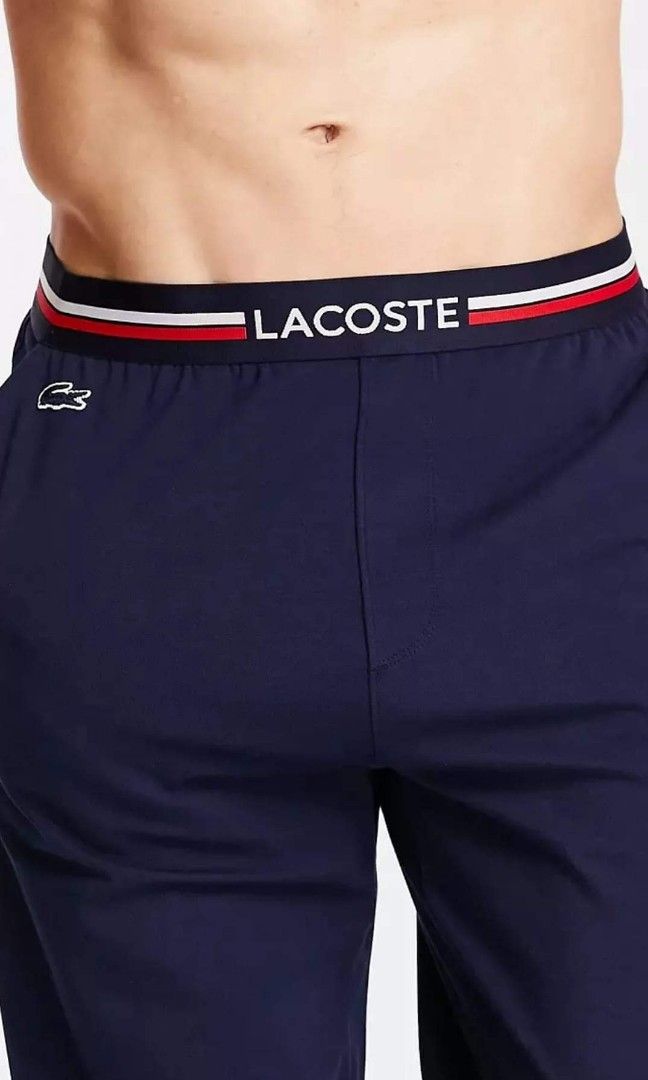 Lacoste Mens Loungewear Navy Large (Category: Joggers) located in Mabalacat. Submitted by maiyasluxurybagshoppe (Listing ID 1216662495, Image 3). Description: .
