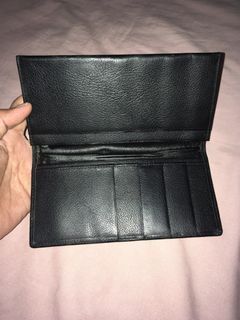 Leather long wallet