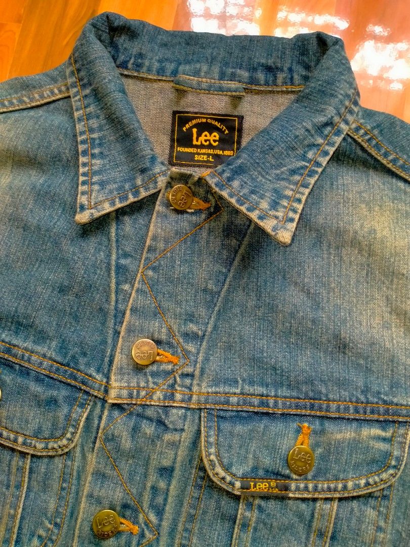 lee raw denim