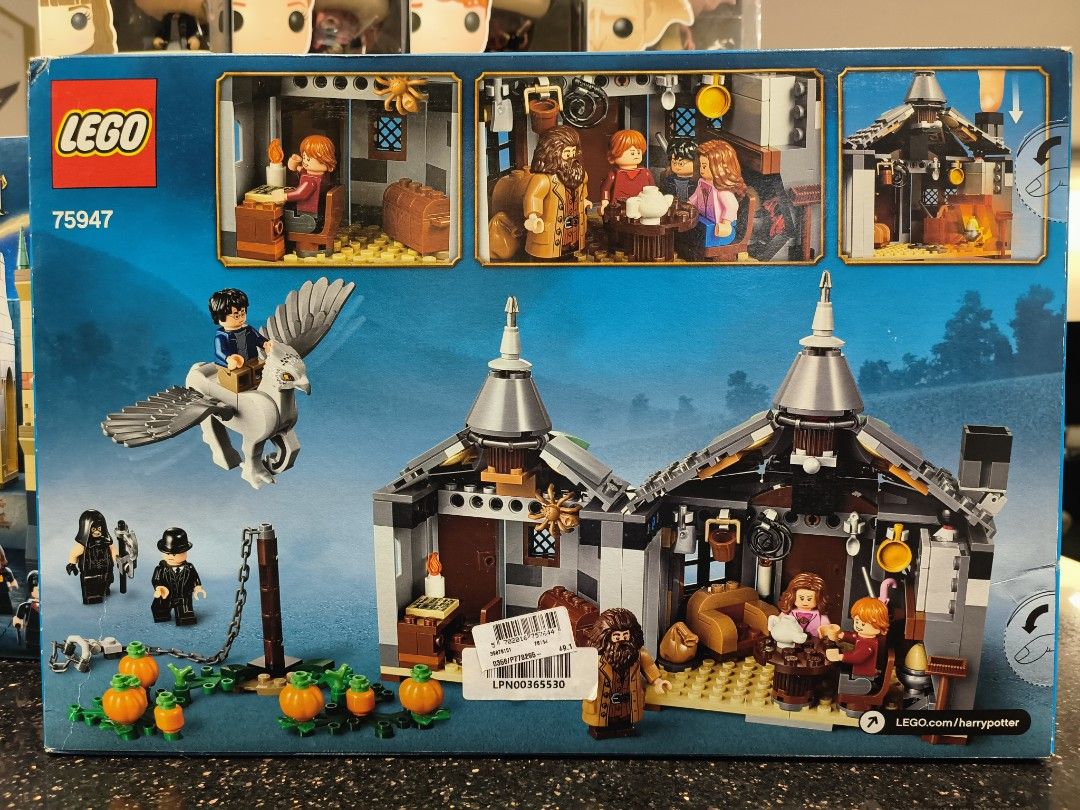 Lego 75947 - Harry Potter Hagrid Hut: Buckbeak's Rescue, Hobbies & Toys, Toys & Games on Carousell