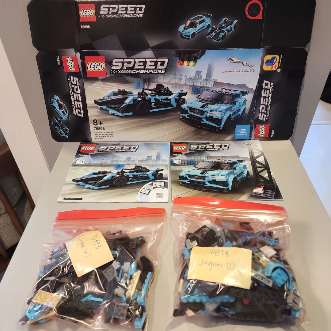 LEGO Speed Champions 76898 Formula E Panasonic Jaguar Racing GEN2