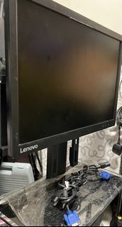 Lenovo Monitor w/ Universal Monitor Stand