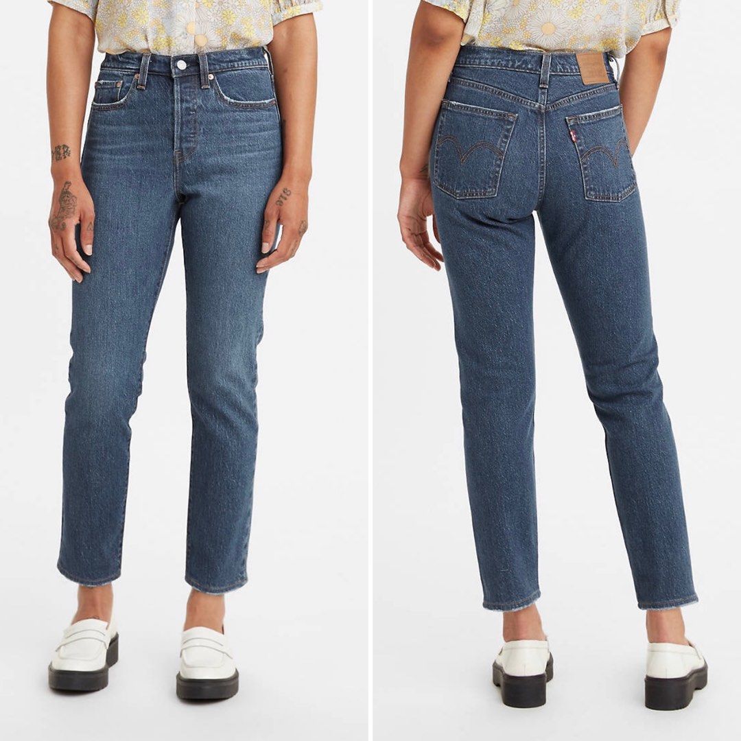 Levi's wedgie premium, Women's Fashion, Bottoms, Jeans on Carousell