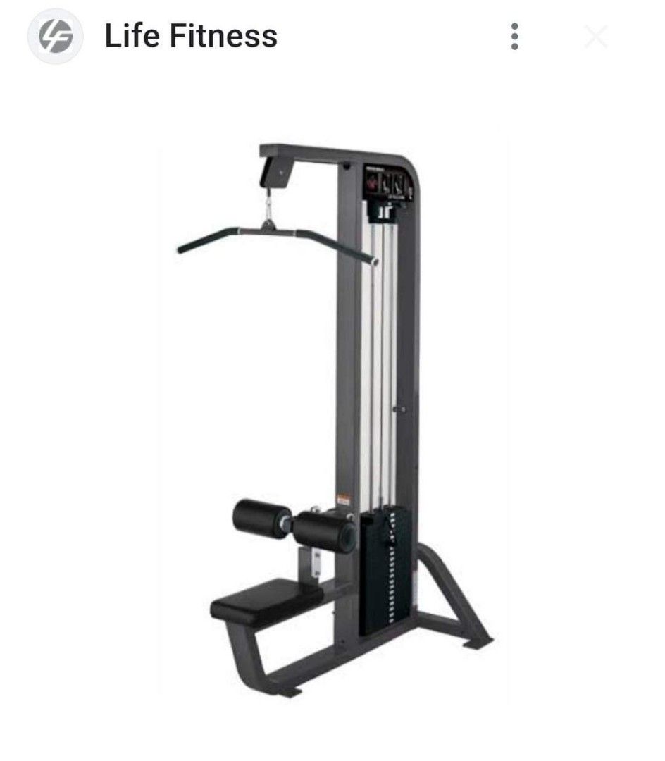 LIFE FITNESS HAMMER STRENGTH LAT PULLDOWN on Carousell