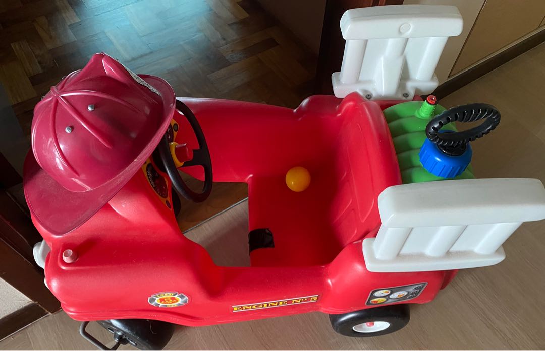 Little Tikes fire truck, Hobbies & Toys, Toys & Games on Carousell