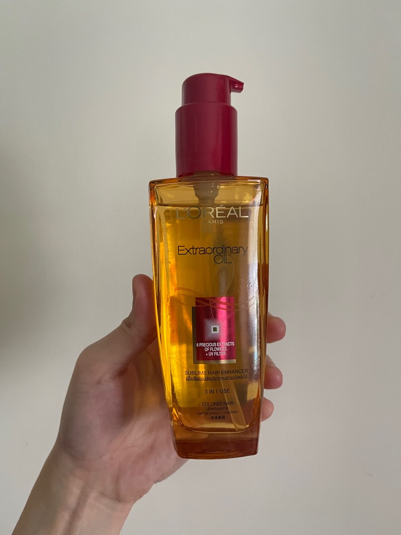 Loreal hair oil 3in1, Beauty & Personal Care, Hair on Carousell