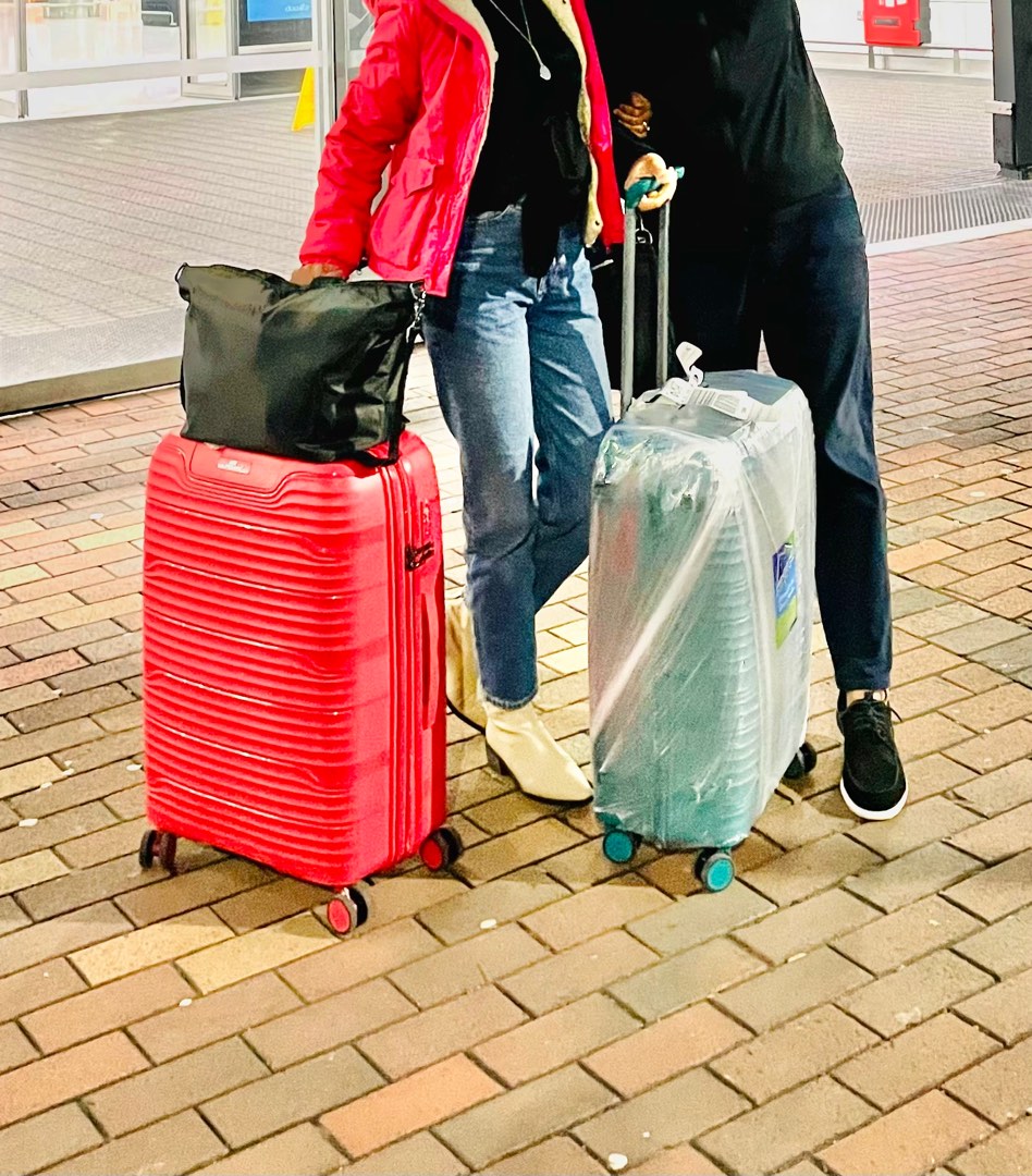 Luggage his and hers on Carousell