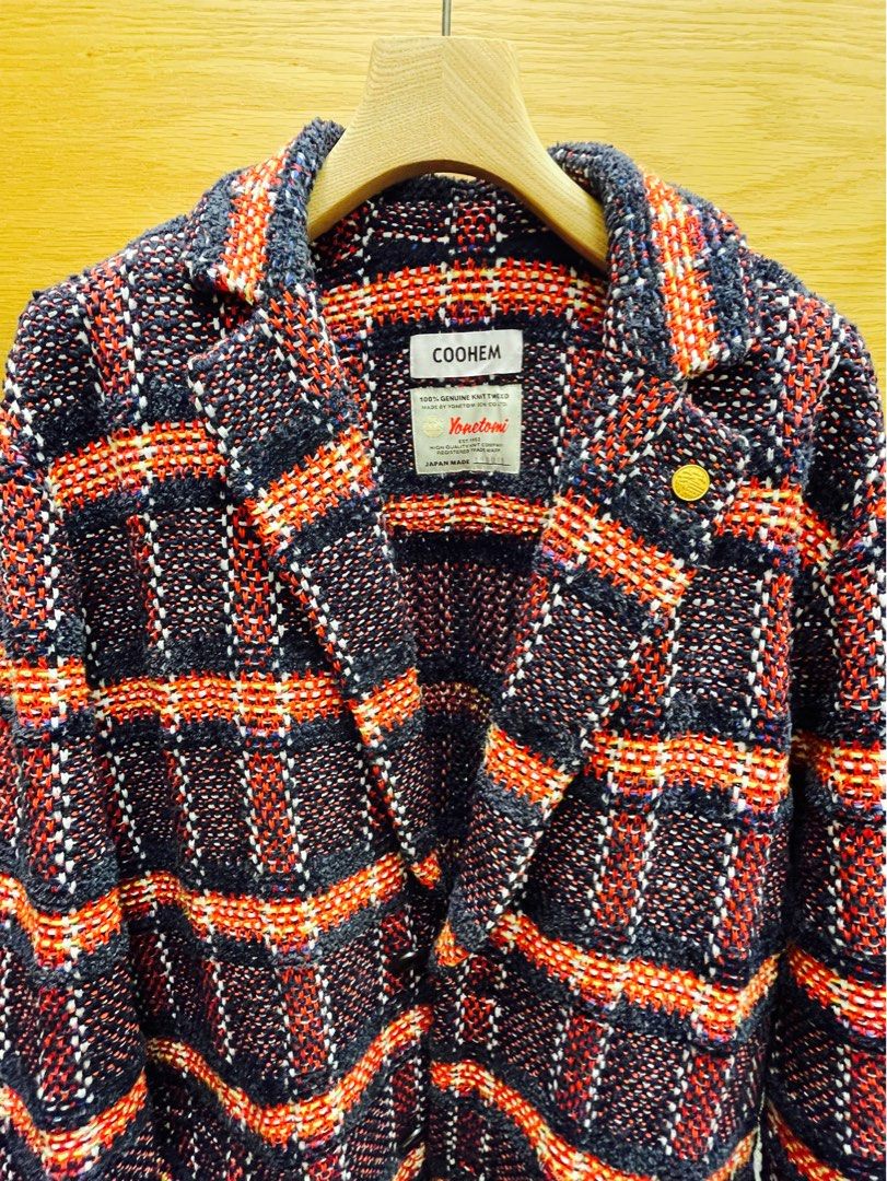 身幅約59cmCOOHEM Yonetomi Knit Tweed JACKET 4