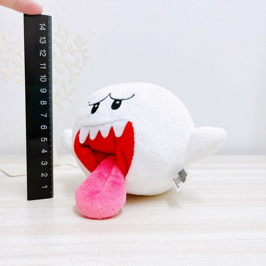 Super mario king boo plush toy deals
