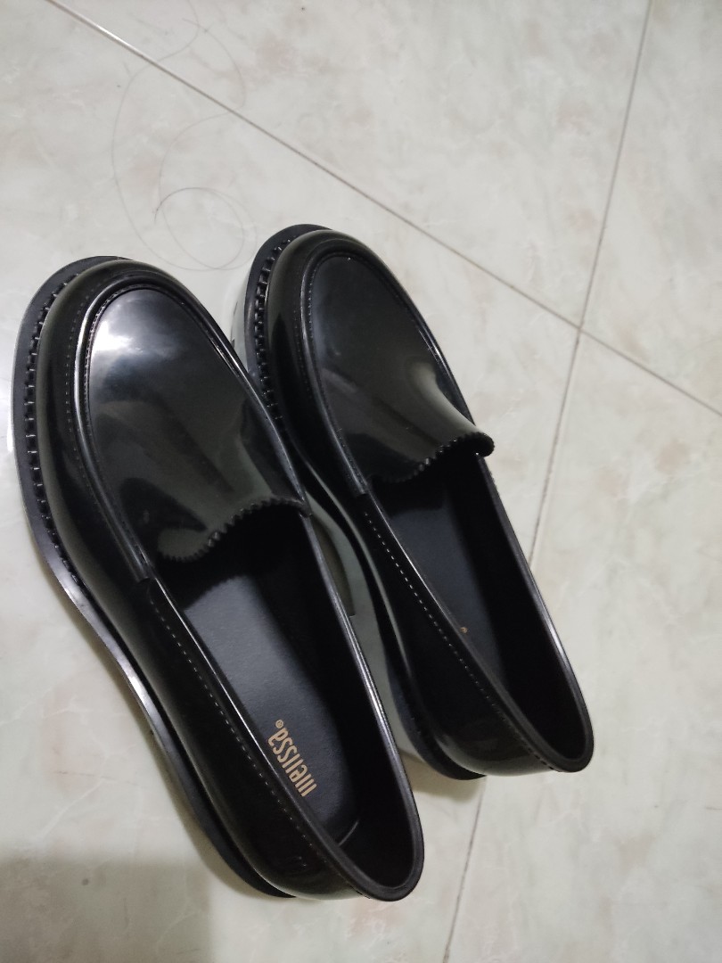 Mellisa Penny loafer black, Women's Fashion, Footwear, Loafers on Carousell