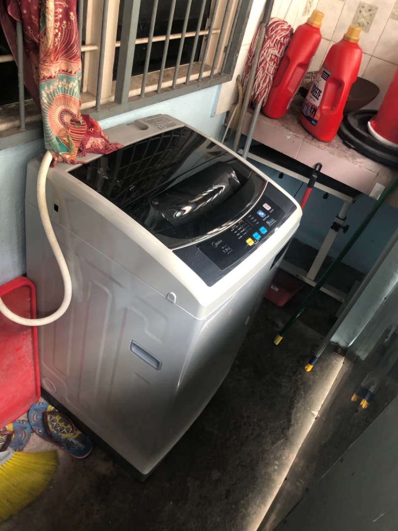 Midea washing machine 7.5kg, TV & Home Appliances, Washing Machines and