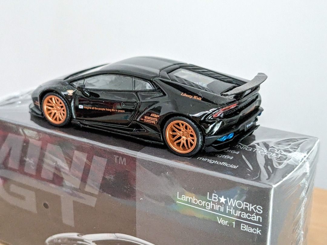 MINI GT LB☆WORKS Lamborghini Huracán ver. 1 Black - Castheads Magazine