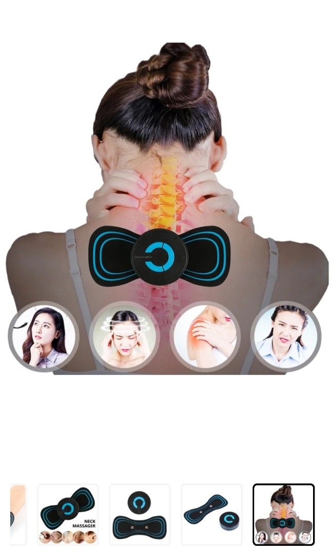 Mini massager neck (Category: Massage Devices) located in Manila. Submitted by zephmerchandising (Listing ID 1216827640, Image 1). Description: book.lalamove.
