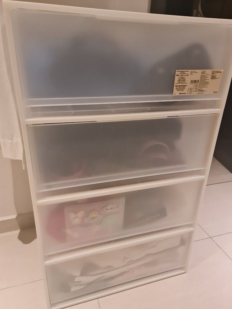 Muji Storage Box, Furniture & Home Living, Home Improvement