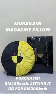 Murakami Plush Pillow 2 pcs