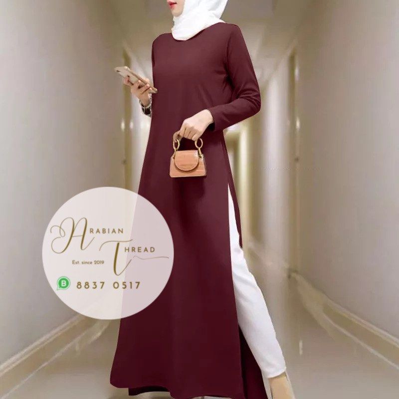 Muslimah Casual Top Comfortable Material