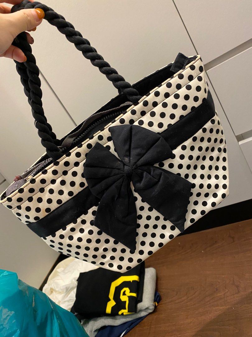 Naraya polka discount dot bag
