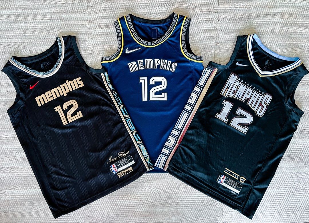 Nike Ja Morant Memphis Grizzlies City Edition NBA Jersey / Black