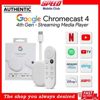 New Arrival Google Chromecast Version 4 | 4K Smart Televisions | Cast Display TV Screen Mirror Display | Store Pickup & Door Delivery Available!!!