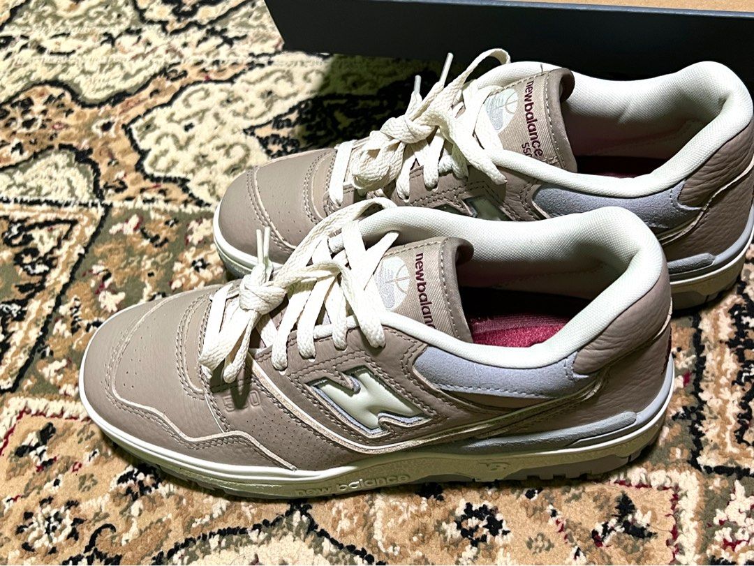 New Balance 550 Mens Beige Beige Men s Fashion Footwear Sneakers on Carousell
