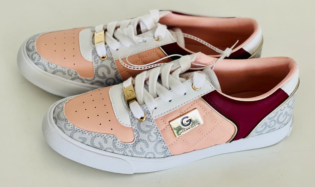 Guess sneakers rose gold online