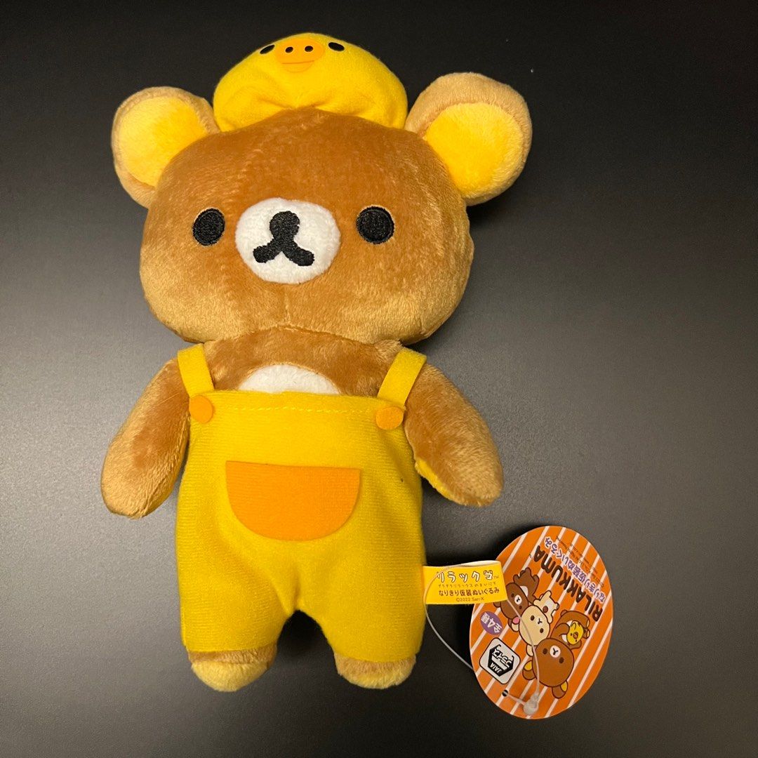 [NEW WITH TAGS] Rilakkuma in overalls plush, Hobbies & Toys, Toys