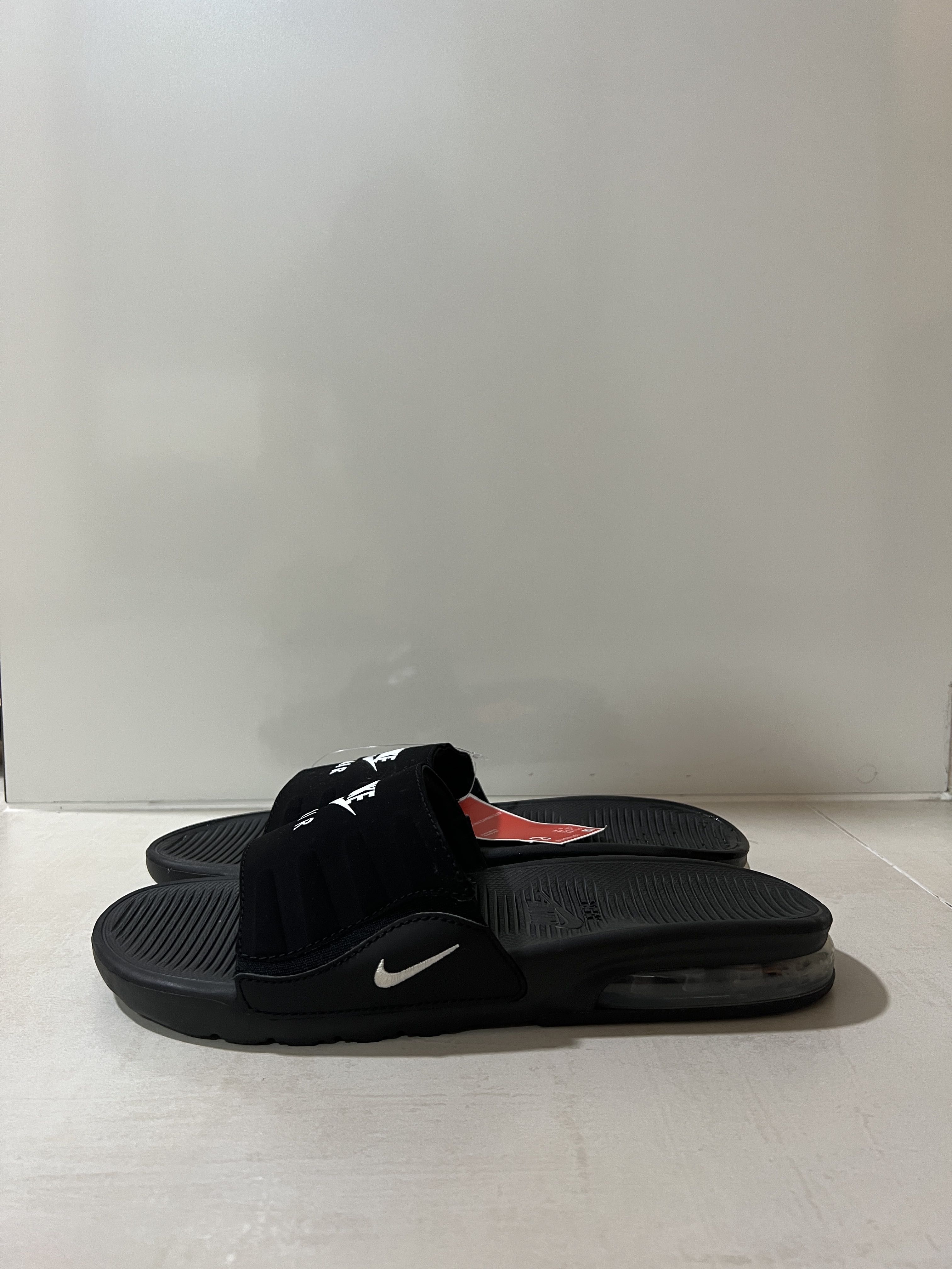 nike air max camden slide on feet