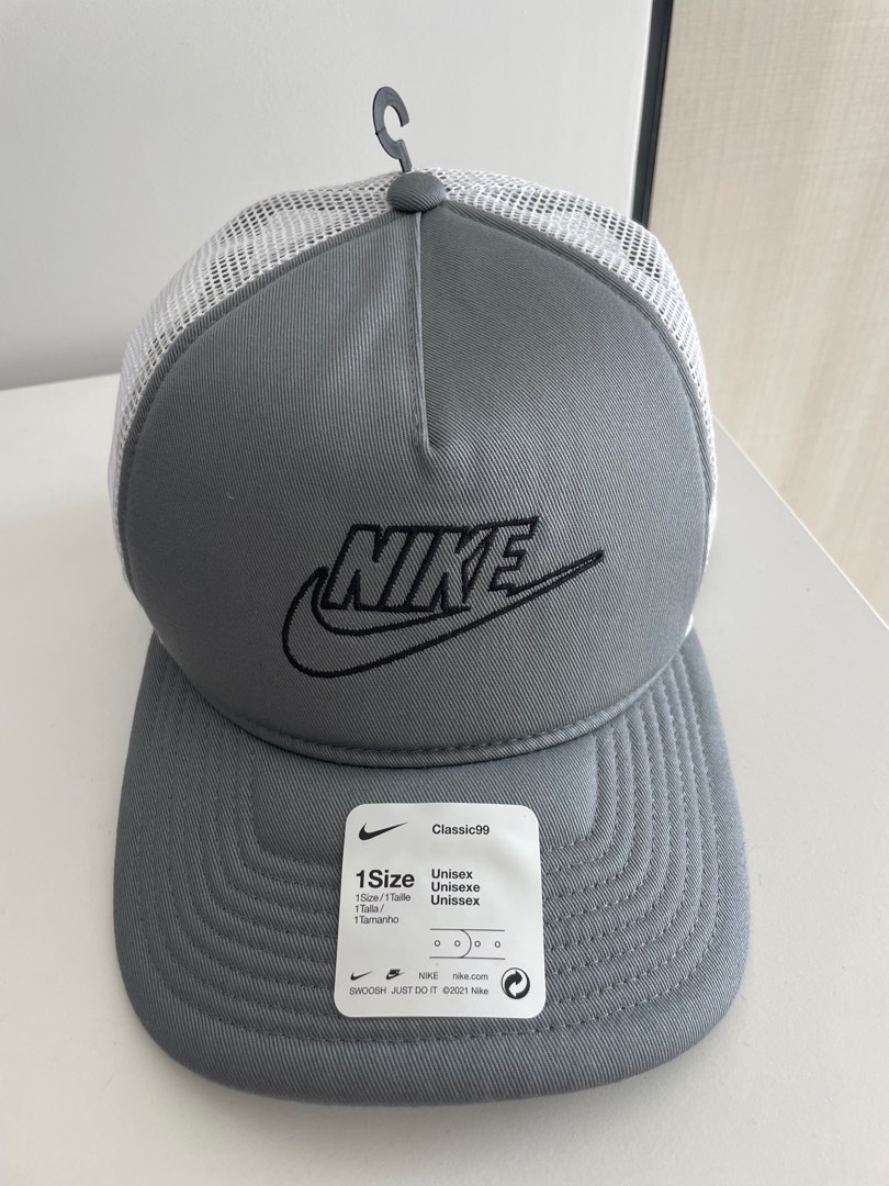 Nike Classic 99 Grey Hat, Men's Fashion, Watches & Accessories, Caps ...