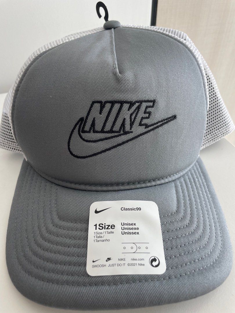 gray nike baseball hat