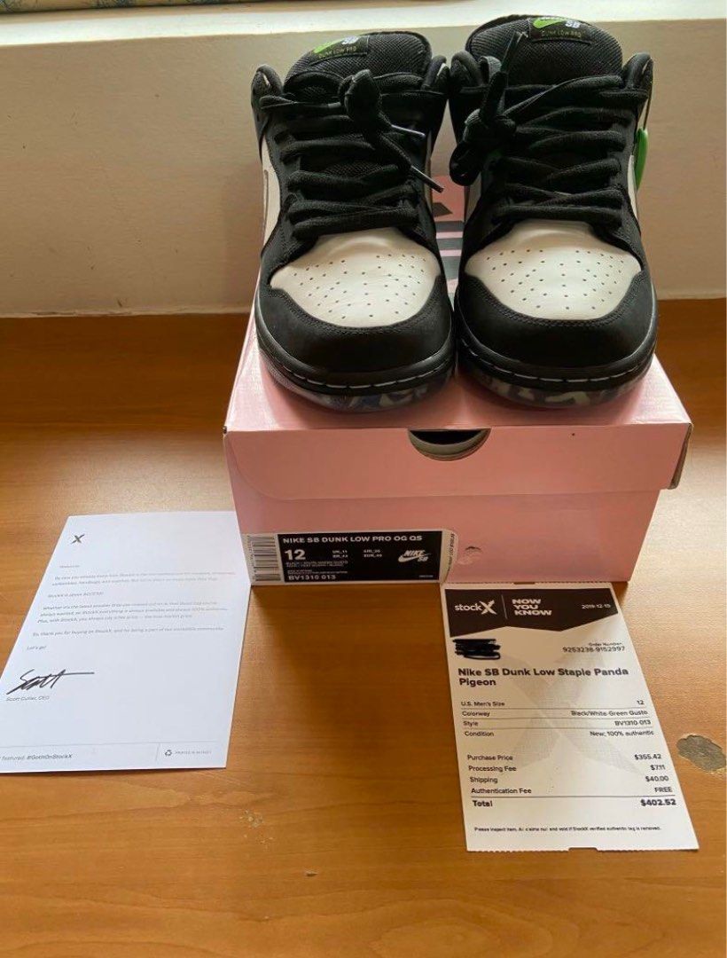Panda pigeon stockx discount