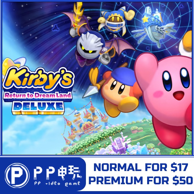 Nintendo Switch Games Kirby's Return to Dream Land Deluxe, Video Gaming,  Video Games, Nintendo on Carousell