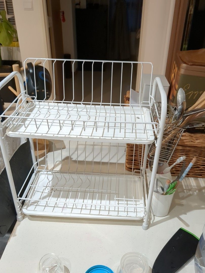 Nitori dish drainer, Furniture & Home Living, Kitchenware & Tableware