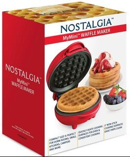 Nostalgia Mini Waffle Maker