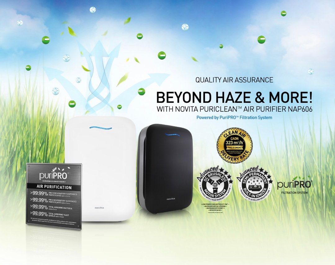 Novita air cheap purifier nap606 filter
