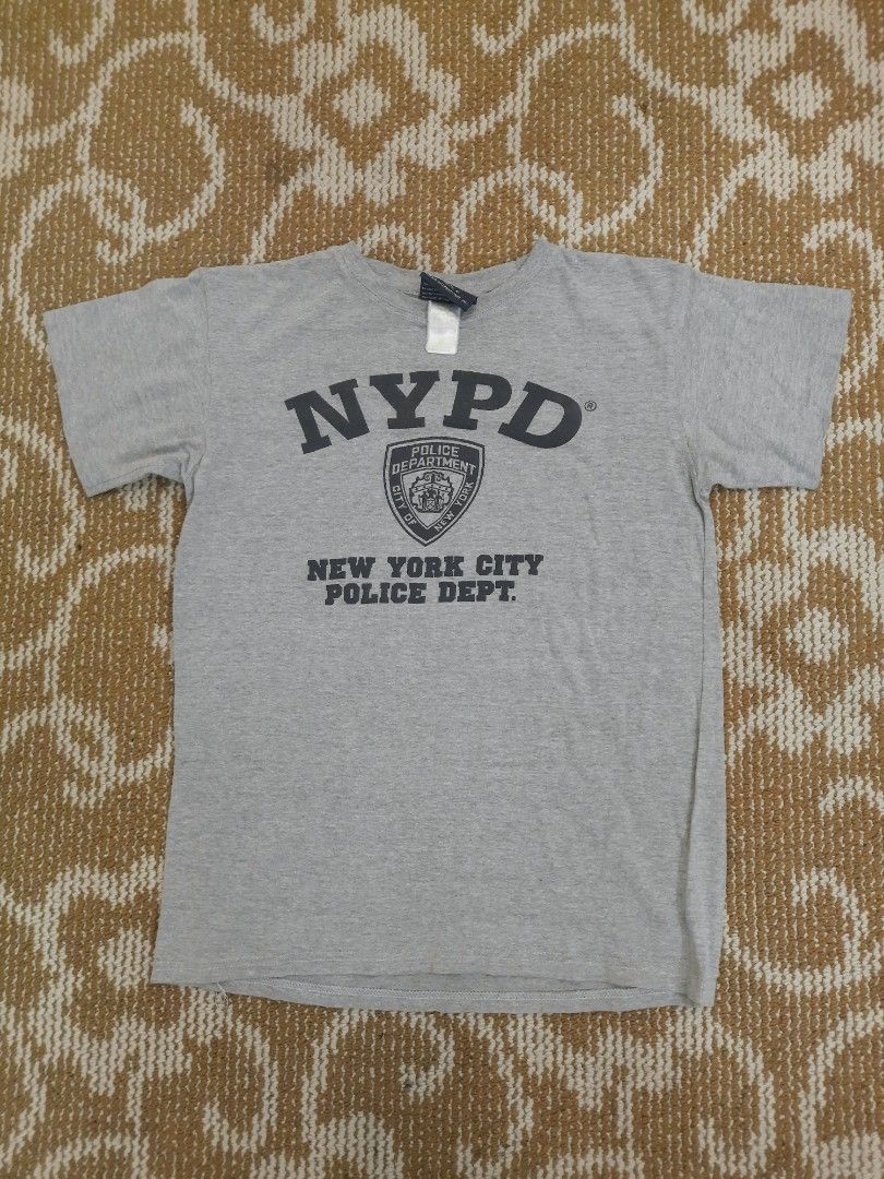 NYPD tshirt, Men's Fashion, Activewear on Carousell