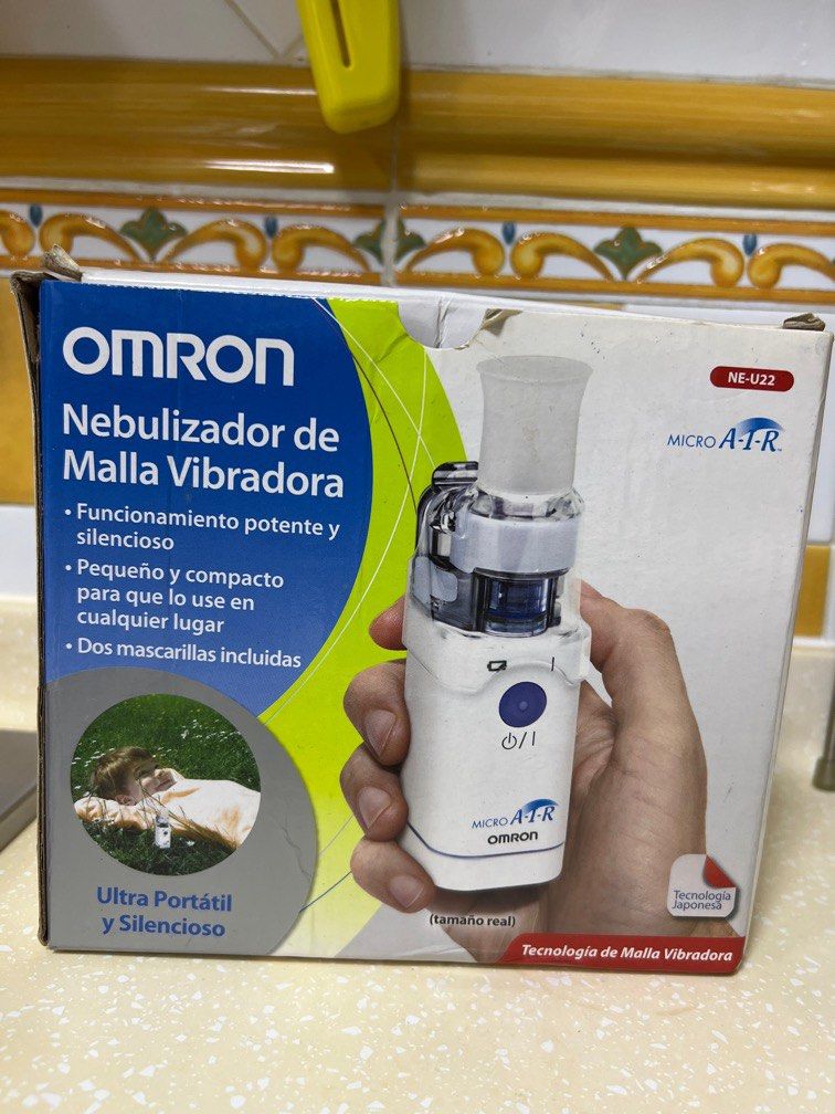Omron MicroAir Ne-u22 Portable Handheld Travel Pocket Compressor