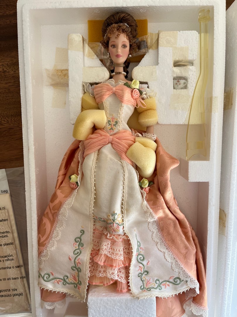 Orange Pekoe Barbie Victorian Tea Porcelain Collection, Hobbies 