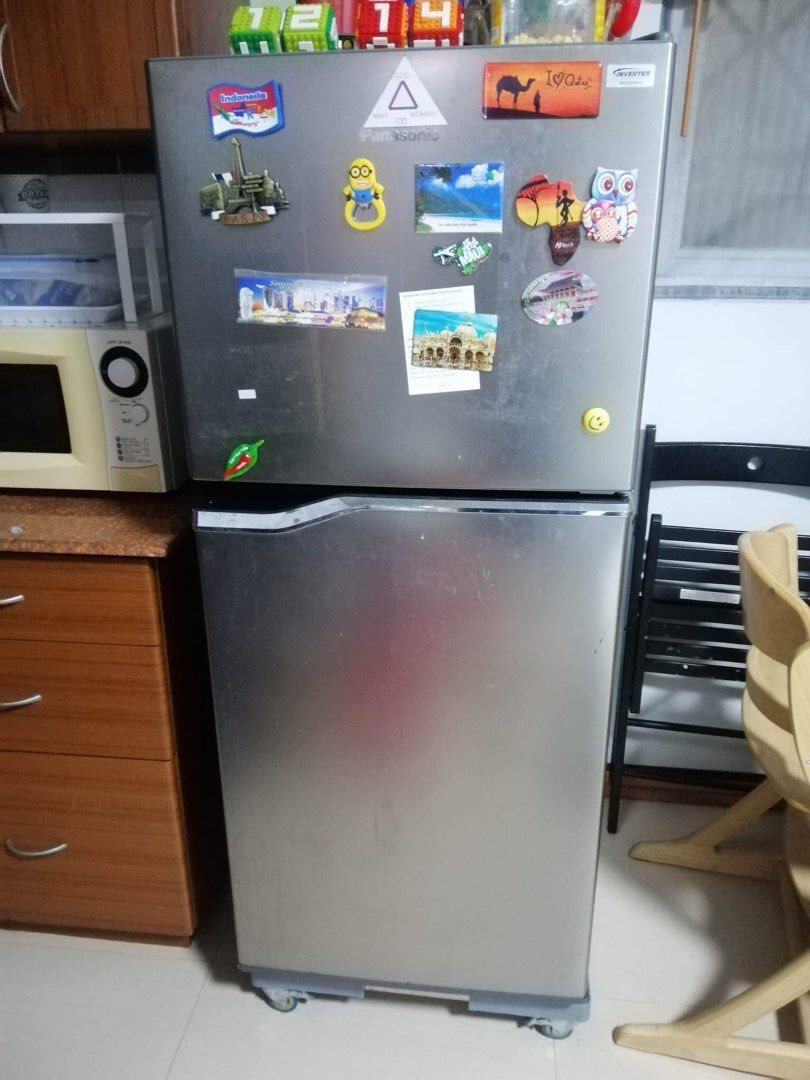 Panasonic Refrigerator inverter 7.6 (Category: Refrigerators and Freezers) located in Manila. Submitted by docOBdeclutters (Listing ID 1207143143, Image 1). Description: ‼️read first‼️ Bought this 2018 No issues Well maintained . (Last pic showing a recently cleaned fridge) Its like buying it good as new but a very lesser price. Tipid! 7.6 cu. Ft Powerful motor (quickfreezing) Semi automatic defrost system Still under warranty. Negotiable Helps y