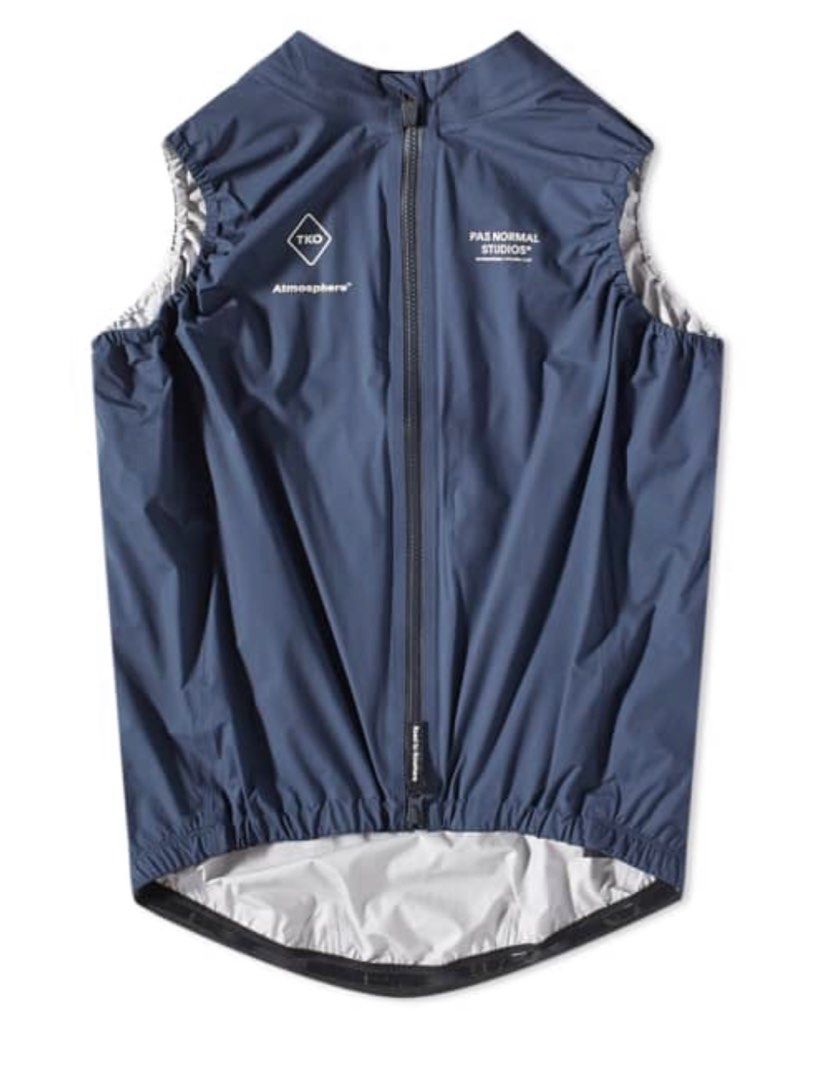 PAS Normal Studios T.K.O. Rain Gilet, Men's Fashion, Activewear on