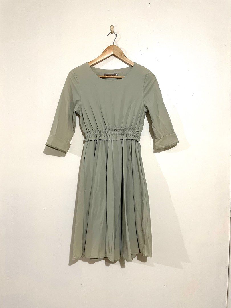 Pastel Green Dress (Ombre), Women's Fashion, Dresses & Sets, Dresses on