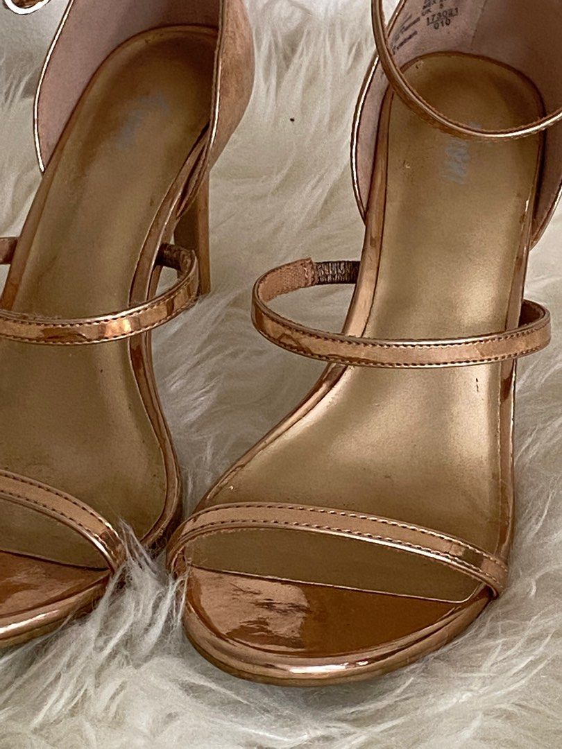 Payless rose gold heels