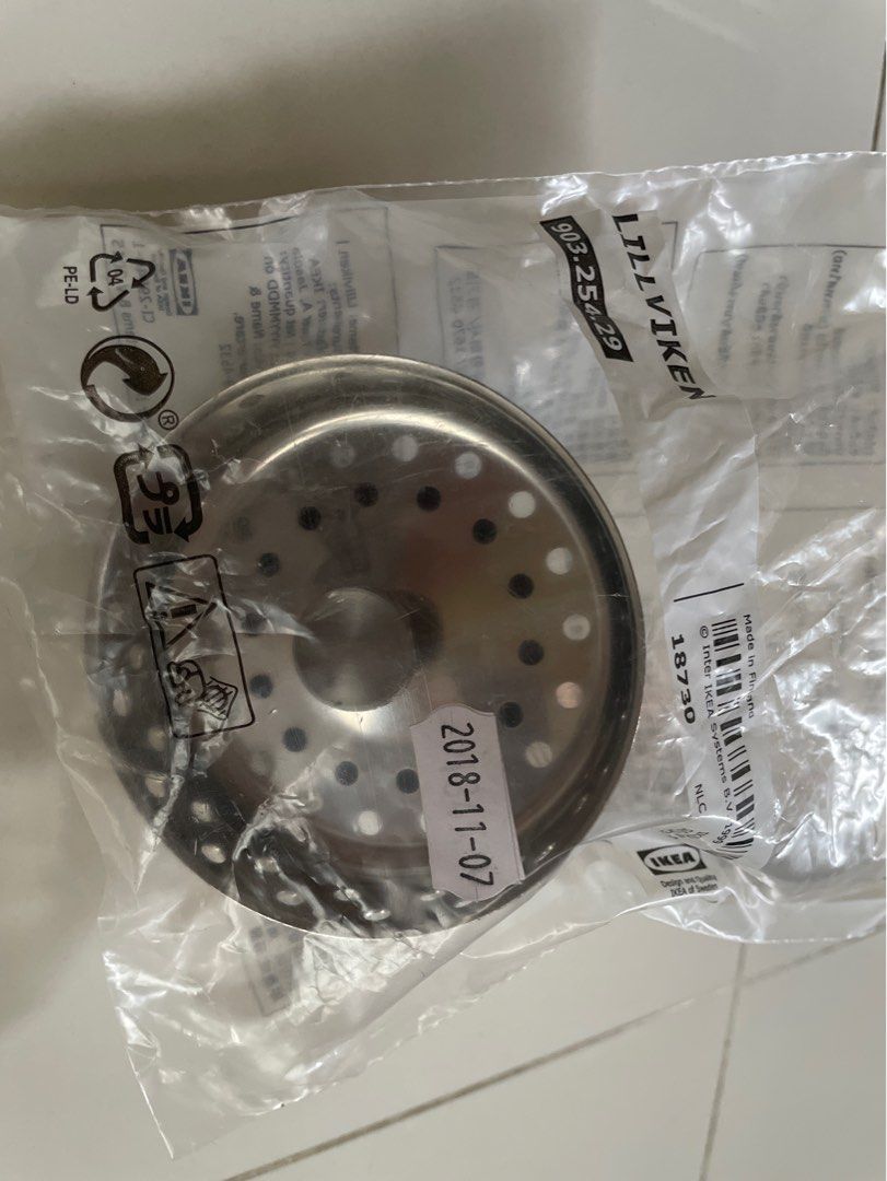 LILLVIKEN Sink strainer with stopper - IKEA