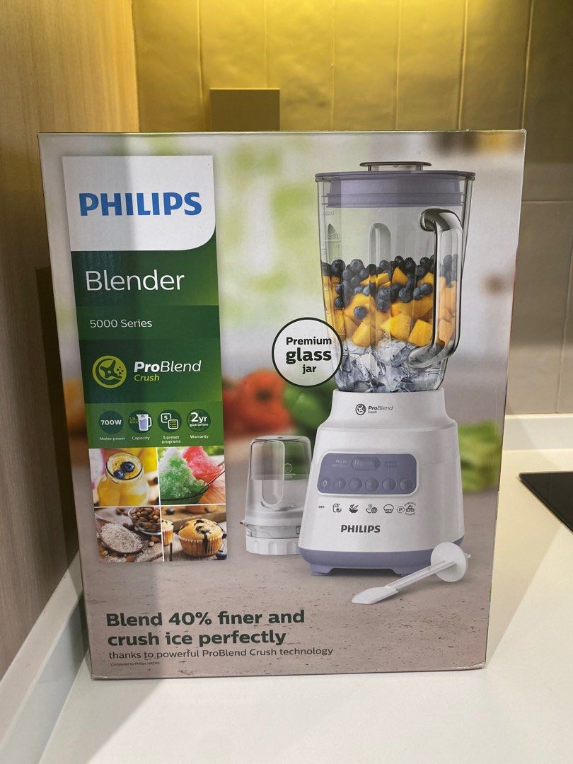 Philips Blender 5000 Series HR2222, TV & Home Appliances, Kitchen