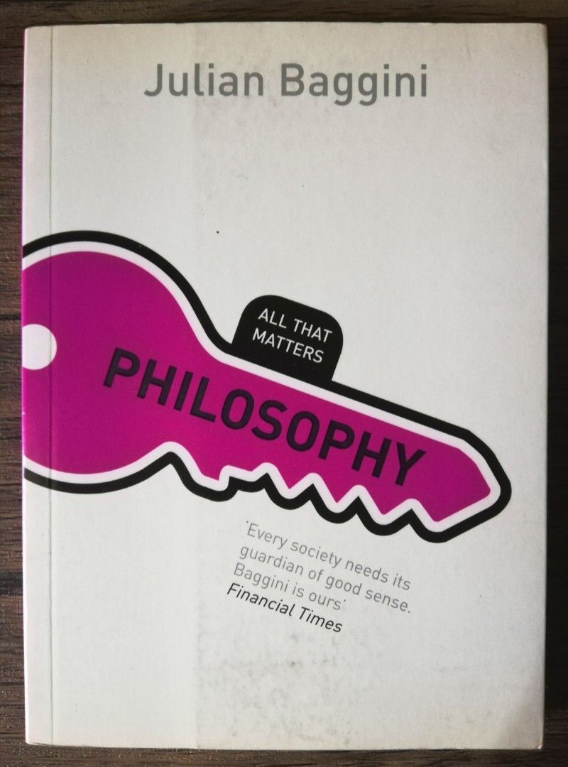 Philosophy by Julian Baggini (Category: Storybooks) located in Quezon City. Submitted by wutheringbooks (Listing ID 1208789020, Image 1). Description: .