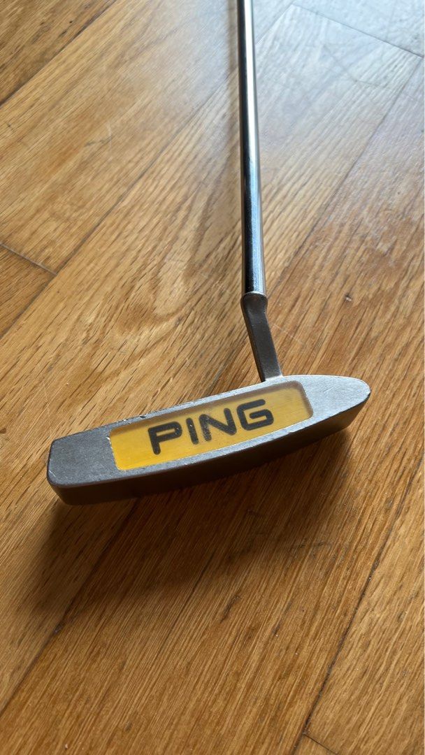 Putter Ping Pal Karsten Blade – Personnalisé Satin Or Starburst Gravée – 36″ – Acier