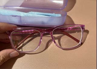 pink kids prescription glasses