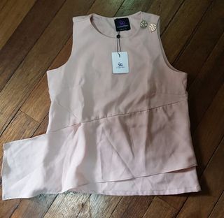 Plains and Prints Brand New Blouse