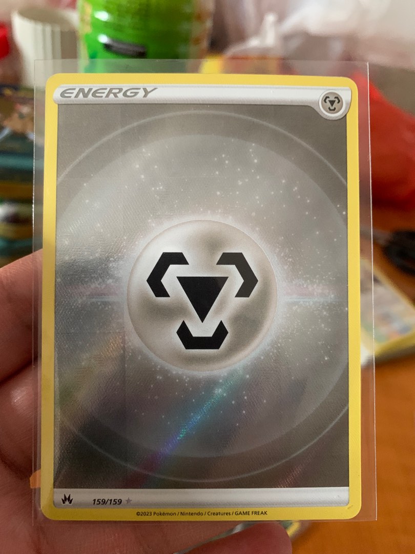 Pokemon Metal energy 159/159 crown zenith, Hobbies & Toys, Toys & Games