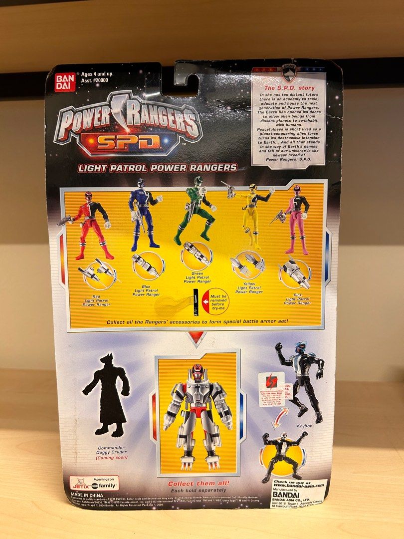 Power rangers top spd light patrol