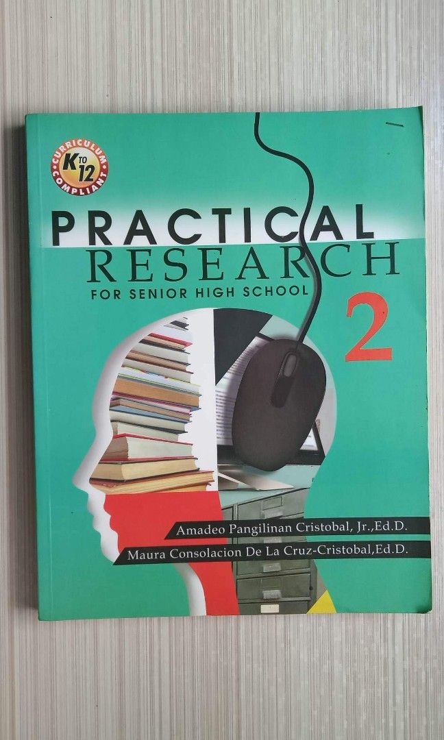 Practical research 2 textbook on carousell